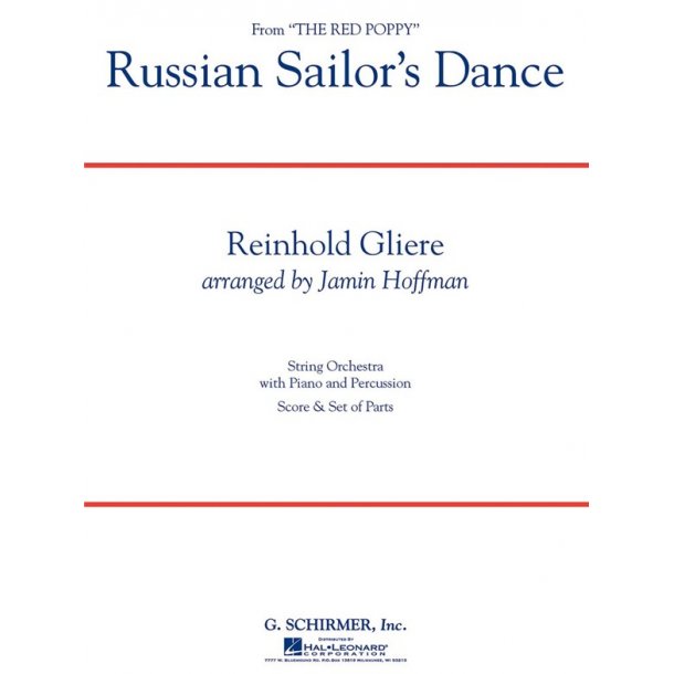 Reinhold Gliere: Russian Sailor's Dance (Arr. Jamin Hoffman)