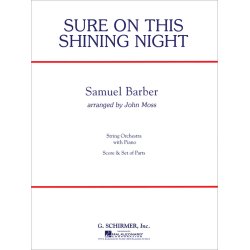Sure On This Shining Night - Score Only