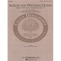 Irish Sea Chanty Across The Western Ocean (Crocker Emily) Ttb