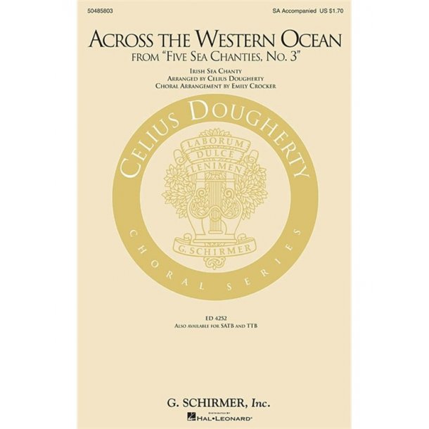 Arr. Emily Crocker: Across The Western Ocean