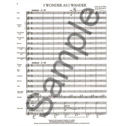 I Wonder As I Wander (full Score)
