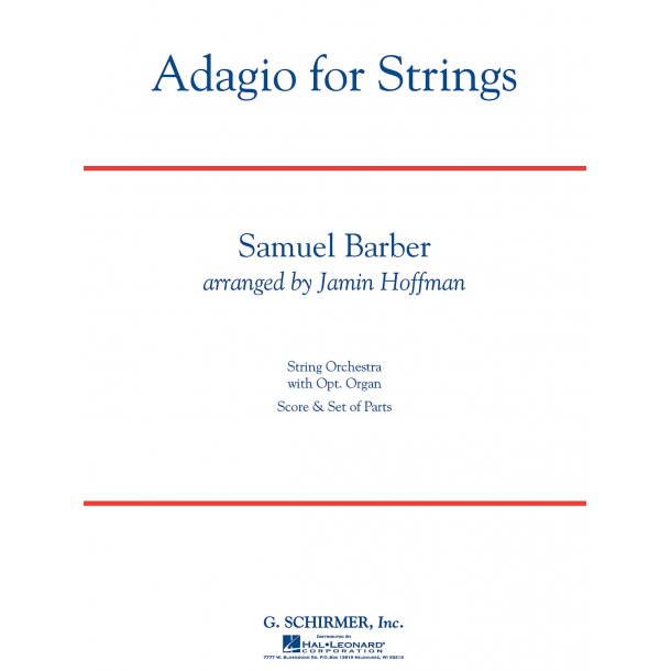 Samuel Barber: Adagio for Strings (arr. Hoffman)