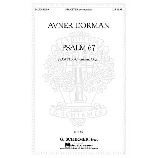 Avner Dorman: Psalm 67