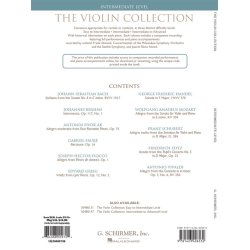 The Violin Collection: Intermediate Level (Book And CD)