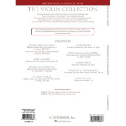 The Violin Collection: Intermediate To Advanced Level (Book And CD)