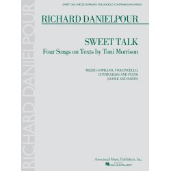 DANIELPOUR RICHARD SWEET TALK MEZZO-SOPRANO/CELLO/CONTRABASS/PF SC/PTS