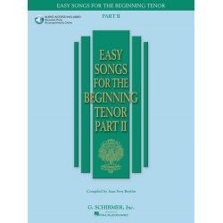 EASY SONGS FOR THE BEGINNING TENOR PART 2 (ED BOYTIM) TENOR BOOK/CD