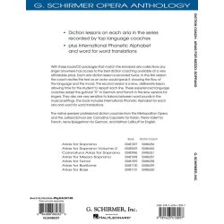 Schirmr Opera Anth Dicton Msop Bk/Cd