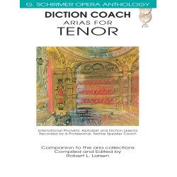 Schirmr Opera Anth Diction Ten Bk/Cd