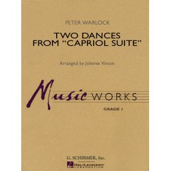 WARLOCK PETER TWO DANCES FROM CAPRIOL SUITE (ARR VINSON) BAND SC/PTS