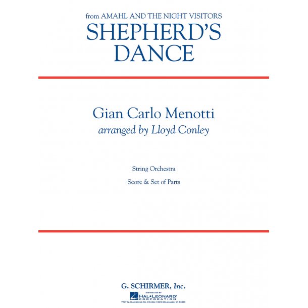 Gian-Carlo Menotti: Shepherd's Dance