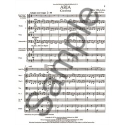 Villa-Lobos Heitor Aria (Cantilena) Full Score