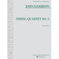 John Harbison: String Quartet No.3 (Score and Parts)