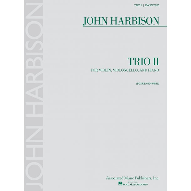 John Harbison: Trio II
