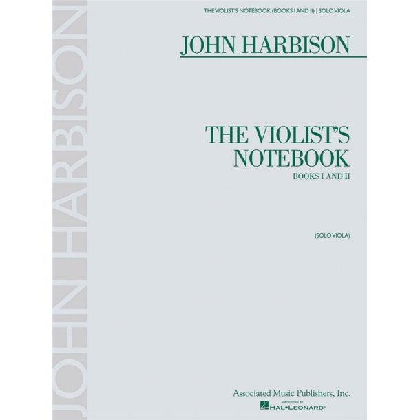 John Harbison: Violist's Notebook Books 1 &amp; 2 Solo Viola