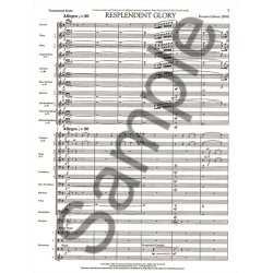 Galante Rossano Resplendent Glory Full Score Only