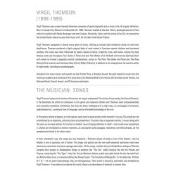 Virgil Thomson: Collected Songs - High Voice