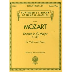 W.A. Mozart: Sonata In G For Violin and Piano K.301