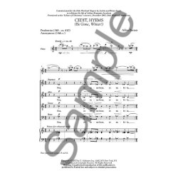 Abbie Betinis: Cedit Hyems (Be Gone, Winter!) (SATB)