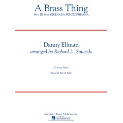 Danny Elfman: A Brass Thing (From 'serenada Schizophrana') Score &amp; Parts