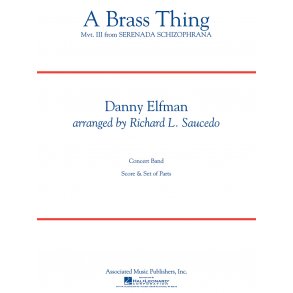 Danny Elfman: A Brass Thing (From 'serenada Schizophrana') Score & Parts