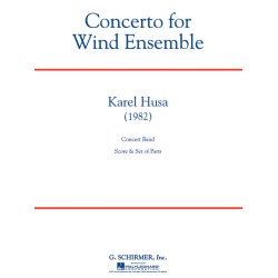 Karel Husa: Concerto For Wind Ensemble Score & Parts (Rev. 2008)