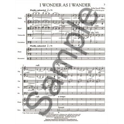 Niles John Jacob I Wonder As I Wander Full Score (Krogstad Bob) Score