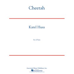 Karel Husa: Cheetah Score And Parts