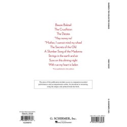 Samuel Barber: Ten Selected Songs - High Voice (Book and CD)