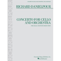 Richard Danielpour: Concerto for Cello and Orchestra (Cello/Piano)