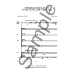 Alice Parker: Honey, Pepper, Leaf-Green Limes