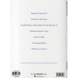 Samuel Barber: Music For Organ