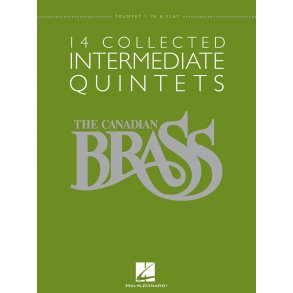 Canadian Brass-14 Collected Intermediate Quintets