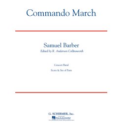 Samuel Barber: Commando March Sc/Pts (Critical Edition With Full Score)