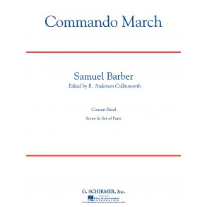 Samuel Barber: Commando March Sc/Pts (Critical Edition With Full Score)