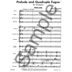 Prelude & Quadruple Fugue, Op. 128