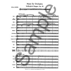 Music for Orchestra, Op. 50