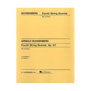 Arnold Schoenberg: String Quartet No. 4 Op. 37 (Parts)