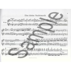 W.A. Mozart: Eine Kleine Nachtmusik - Piano Duet Play-Along