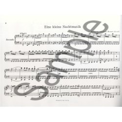 W.A. Mozart: Eine Kleine Nachtmusik - Piano Duet Play-Along