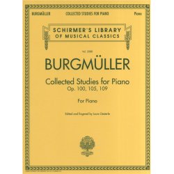 Johann Friedrich Burgmller: Collected Studies For Piano - Op.100, Op.105, Op.109
