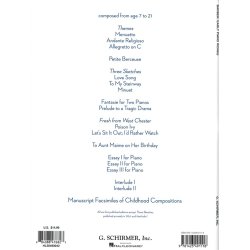 Samuel Barber: Early Piano Works