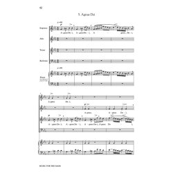 MILTON BABBITT MUSIC FOR THE MASS (ARR HAROLD ROSENBAUM) SATB ACAPELLA
