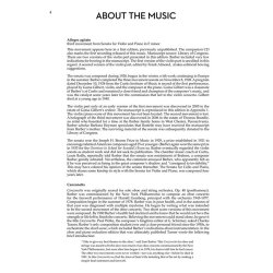 Samuel Barber: Music For Violin And Piano