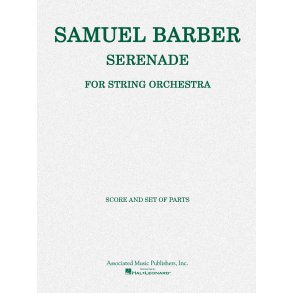 Samuel Barber: Serenade For Strings - String Orchestra Score/Parts 8-8-4-4-4