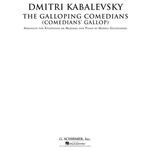 Kabalevsky Gallpng Comedians Xylo/Pf