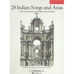28 Italian Songs And Arias Of The 17th And 18th Centuries - Low Voice (Book Only)