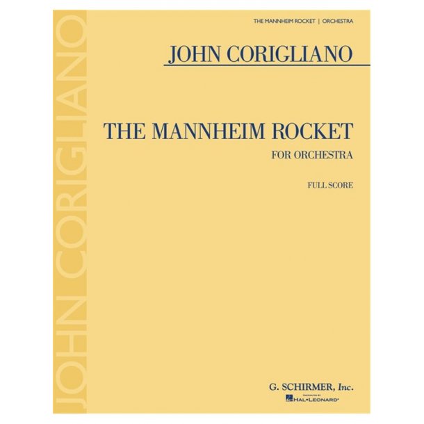 John Corigliano: The Mannheim Rocket Full Score