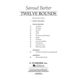 Samuel Barber: Twelve Rounds