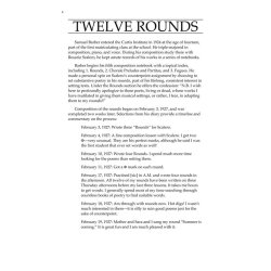 Samuel Barber: Twelve Rounds
